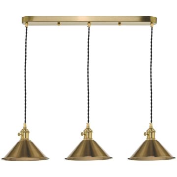 Dar Lighting HADANO HAD3640-01 Závesná lampa 3x40W/E14