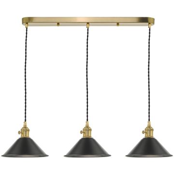 Dar Lighting HADANO HAD3640-02 Závesná lampa 3x40W/E14