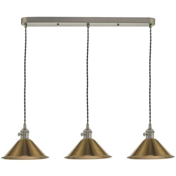 Dar Lighting HADANO HAD3661-01 Závesná lampa 3x40W/E14