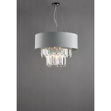 Dar Lighting HALLE HAL0639 Závesná lampa 6x40W/G9