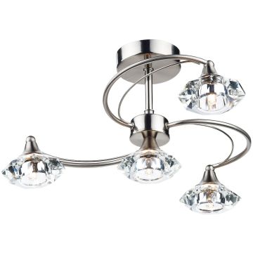 Dar Lighting LUTHER LUT0446 Stropná lampa 4x40W/G9