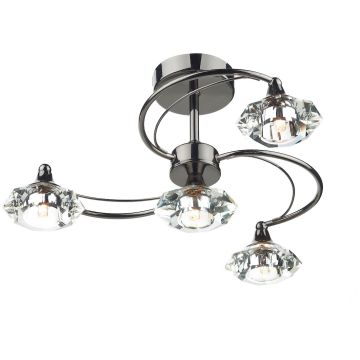 Dar Lighting LUTHER LUT0467 Stropná lampa 4x40W/G9