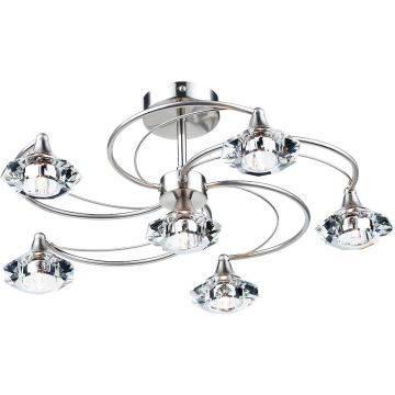 Dar Lighting LUTHER LUT0646 Stropná lampa 6x40W/G9