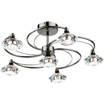 Dar Lighting LUTHER LUT0667 Stropná lampa 6x40W/G9
