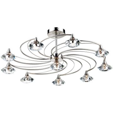 Dar Lighting LUTHER LUT2346 Stropná lampa 10x40W/G9