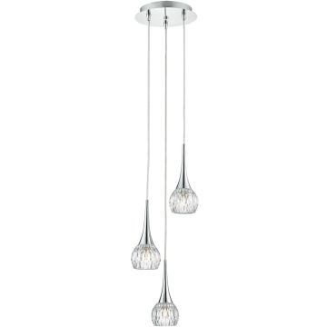 Dar Lighting LYALL LYA0350 Závesná lampa 3x40W/G9