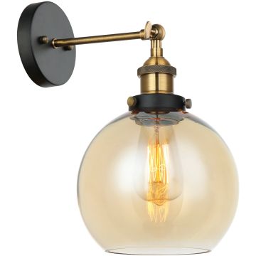 Italux CARDENA MBM-4330-1-GD+AMB Stena svietidlo 1x40W/E27 IP20