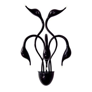 Italux SWAN MB8098-5A BLACK Stena svietidlo 5x20W/G4 IP20