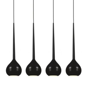 AZzardo AGA 4 AZ1067 Závesná lampa 4x40W/E14 IP20