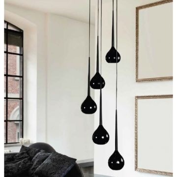 AZzardo AGA 5 AZ1070 Závesná lampa 5x40W/E14 IP20