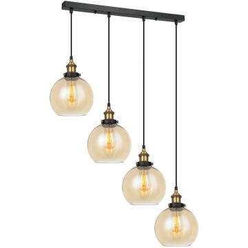 Italux CARDENA MDM-4330-4-GD+AMB Závesná lampa 4x40W/E27 IP20