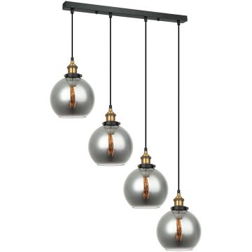 Italux CARDENA MDM-4330-4-GD+SG Závesná lampa 4x40W/E27 IP20