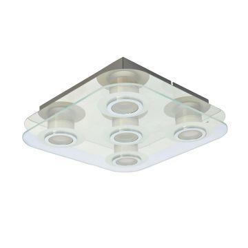 Italux FLAVIO MD14088-05F CH Stropné svietidlo 5x5,5W/LED
