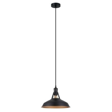 Italux FREYA MDM-2315/1 M BK+GD Závesná lampa 1x40W/E27 IP20