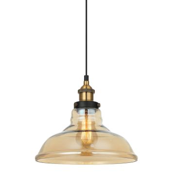 Italux HUBERT MDM-2381/1 GD+AMB Závesná lampa 1x40W/E27