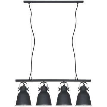 Italux LAVARE MD-HN82608-4-BK+WH Závesná lampa 4x40W/E27 IP20