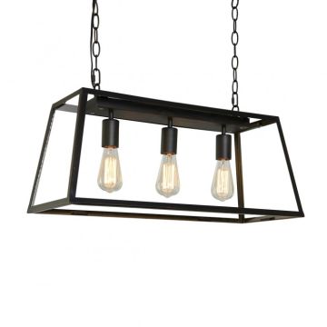 Italux LAVERNO MD-102621-3-B Závesná lampa 3x60W/E27