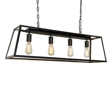 Italux LAVERNO MD-102721-4-B Závesná lampa 4x60W/E27