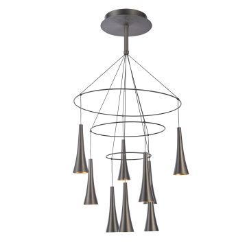 Italux LUCA MD16115-9A Závesná lampa 9x45W/LED IP20