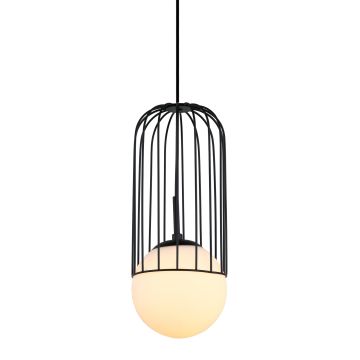 Italux MATTY MDM-3939/1 BK Závesná lampa 1x40W/E27 IP20