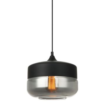 Italux MOLINA MDM-2380/1 BK+SG Závesná lampa 1x40W/E27