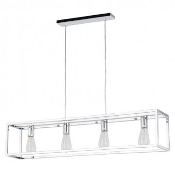 Italux SIGALO MD-BR4366-D4 CH Závesná lampa 4x60W/E27