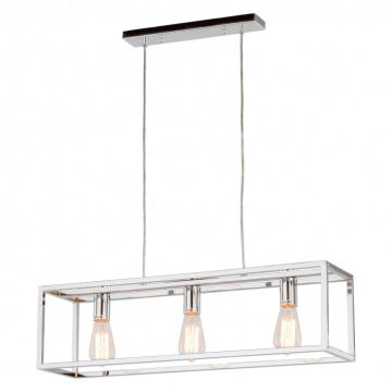 Italux SIGALO MD-BR4367-D3 CH Závesná lampa 3x60W/E27