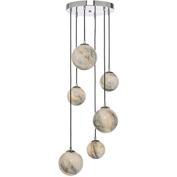 Dar Lighting MIKARA MIK0650 Závesná lampa 6x5W/G9