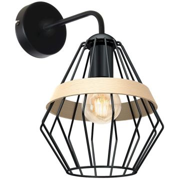Milagro CLIFF BLACK MLP5523 Stena svietidlo 1x60W/E27 IP20