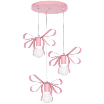 Milagro EMMA PINK MLP1040 Závesná lampa 3x60W/E27 IP20