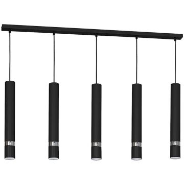 Milagro JOKER BLACK MLP1417 Závesná lampa 5x8W/GU10 IP20