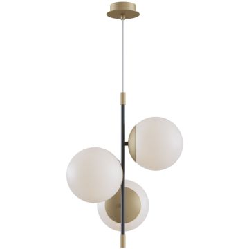 Maytoni NOSTALGIA MOD048PL-03G Závesná lampa 3x40W/E14