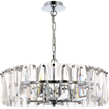 Maytoni PUNTES MOD043PL-06CH Závesná lampa 6x60W/E14 IP20