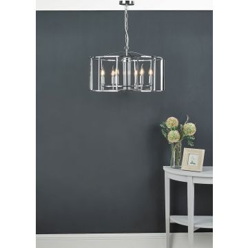 Dar Lighting MYKA MYK0650 Závesná lampa 6x40W/E14