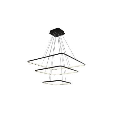 Milagro NIX BLACK ML519 Závesná lampa 3x117W/LED 8190LM