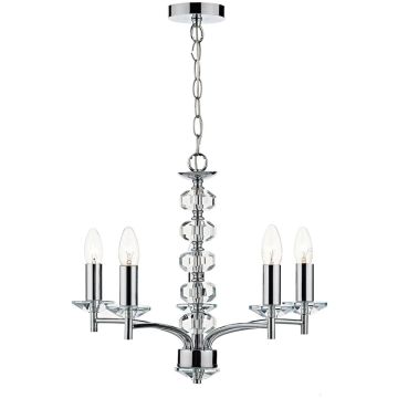 Dar Lighting OLEANA OLE0550 Žiarovka 5x40W/E14
