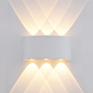 Italux ORTELO OWL-451-3-WH Stena svietidlo 6x6W/LED 3000K 550LM IP54