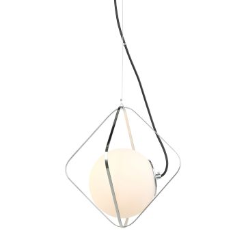 Italux CANTO PEN-5696-1-BKCR Závesná lampa 1x40W/E27