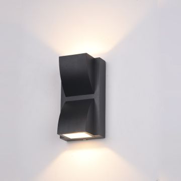 Italux EDGAR PL-437B Stena svietidlo 2x6W/LED 120LM IP54