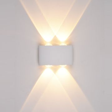Italux GILBERTO PL-261W Stena svietidlo 4x4W/LED 280LM IP54