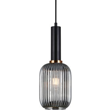Italux ANTIOLA PND-5588-1M-BK+SG Závesná lampa 1x40W/E27 IP20