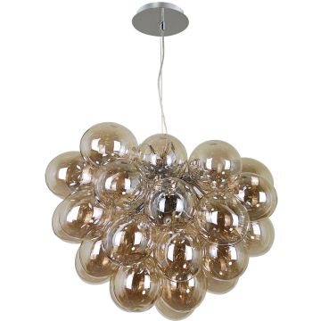Italux BENTO PND-7273-S-8-CGN Závesná lampa 8x28W/G9 IP20