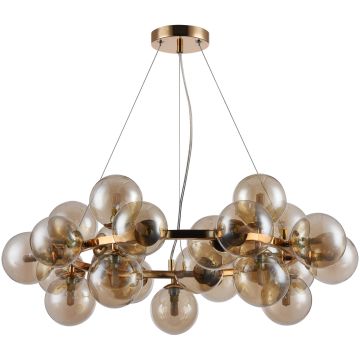 Italux CABELLA PND-5252-25-GD-CGN Závesná lampa 25x28W/G9 IP20