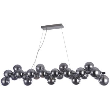 Italux CABELLA PND-5252-A-25-CH+SMK Závesná lampa 25x28W/G9 IP20