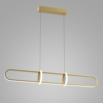 Italux CERRILA PND-29772750-1A-GD Závesná lampa 1x31,2W/LED 3000K 1300LM IP20
