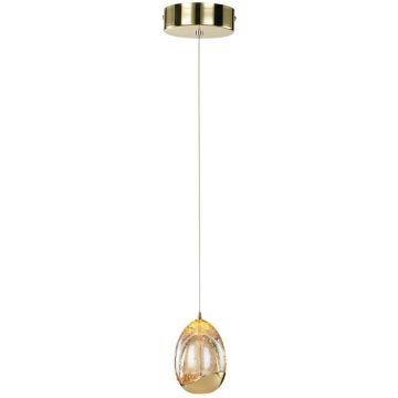 Italux HUELTO PND-22112132-1A-CHPN Závesná lampa 1x4,8W/LED 3000K 290LM IP20