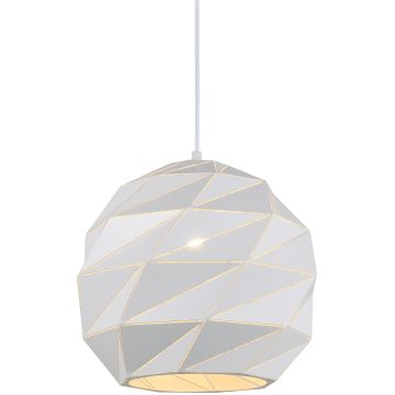 Italux PALERMO PND-2424-1L-WH Závesná lampa 1x40W/E27 IP20