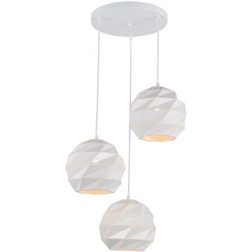 Italux PALERMO PND-2424-3S-WH Závesná lampa 3x40W/E27 IP20
