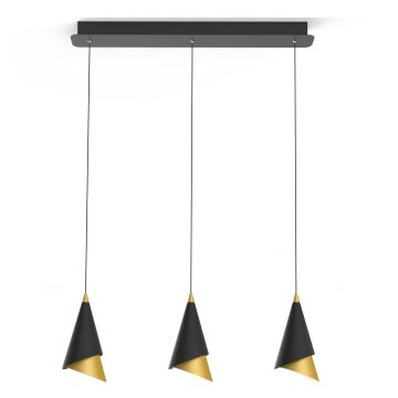 Italux RAALTO PND-433128-2 Závesná lampa 3x21W/LED 3000K 588LM IP20
