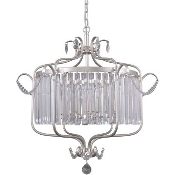 Italux RINALDO PND-33057-6-CH.S Závesná lampa 6x40W/E14 IP20